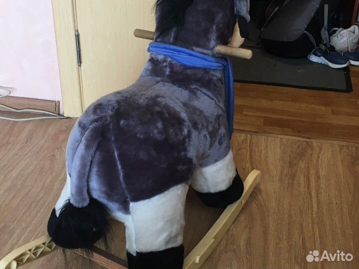 Лошадь (ослик) качалка