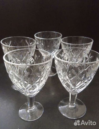 Хрустальные рюмки СССР