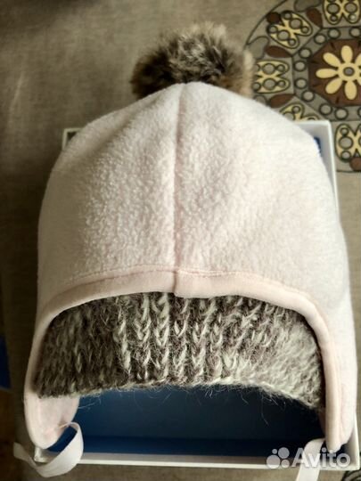 Шапка зимняя, варежки Ralph Lauren