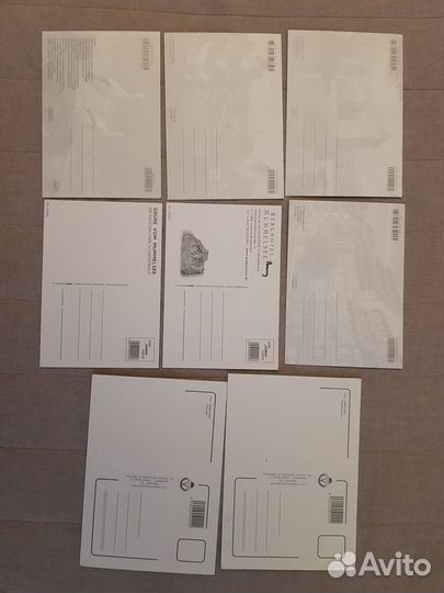 Открытки разных Стран Мира, 8шт