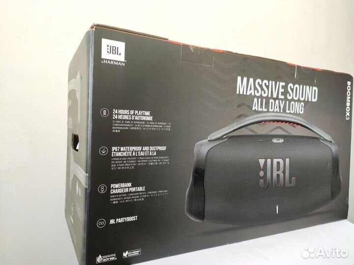 Колонка Jbl boombox 3, новая, оригинал