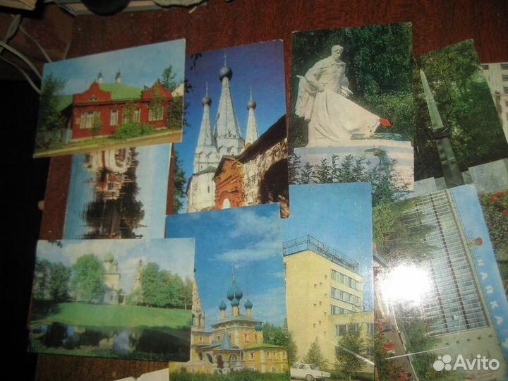 Открытки наборы Волгоград и Углич