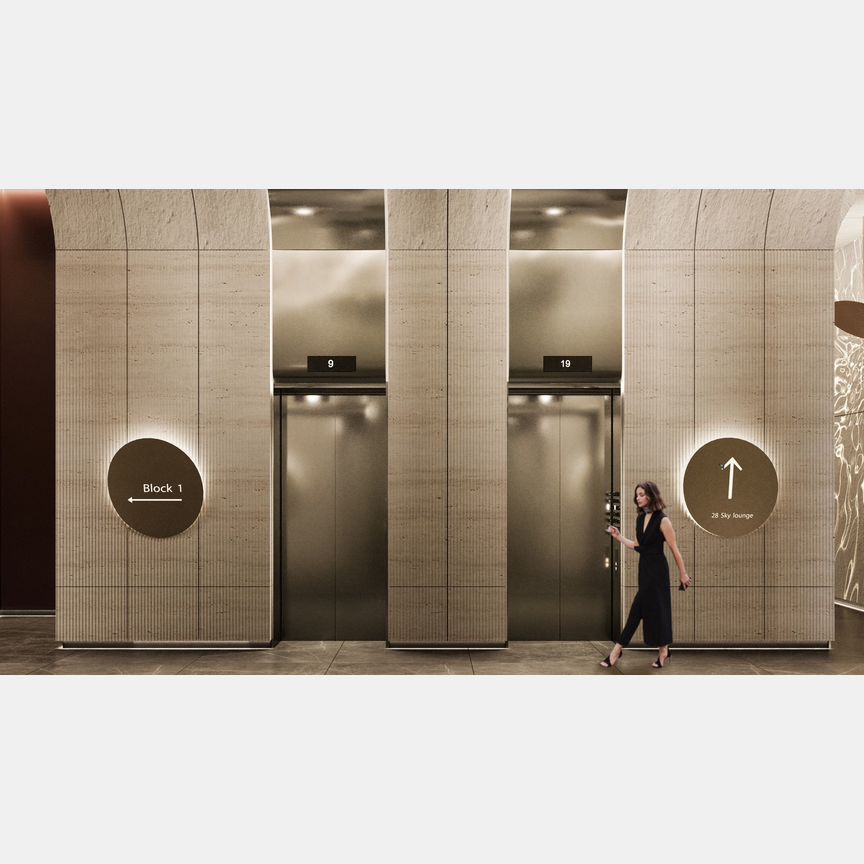 2-к. квартира, 67 м², 22/25 эт.