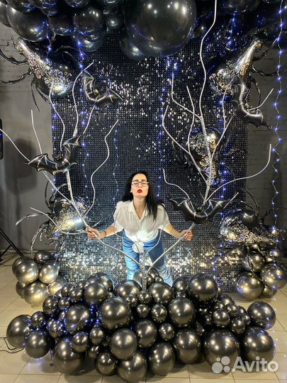 Воздушные шары, шары с гелием, оформление