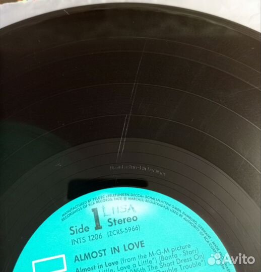 LP Elvis Presley – On Stage - February 1970 RCA US