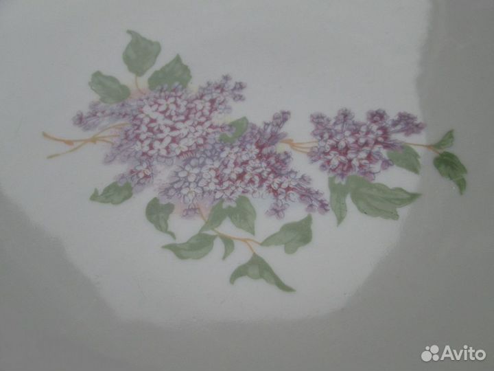 Фарфоровое блюдо дулево, 