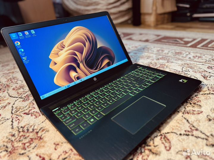 Игровой Монстр Hp i7-7700hq/16гб/GTX1050/ssd