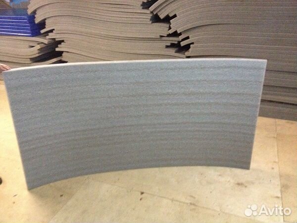 Мат ппэ 1 х 2м (Физически сшитый), губка