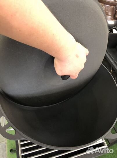 Казан чугунный 12 литров Ситон