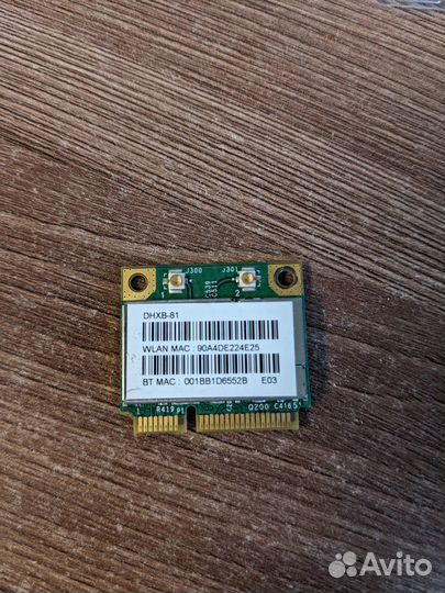 Wi-Fi+BT PCI-E Mini Card Broadcom dhxb-81