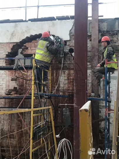 Канатная резка бетона