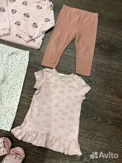 Пакет одежды 80 86 на девочку