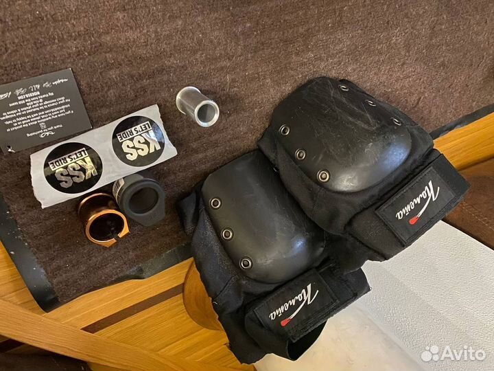 Трюковой самокат кастом парк