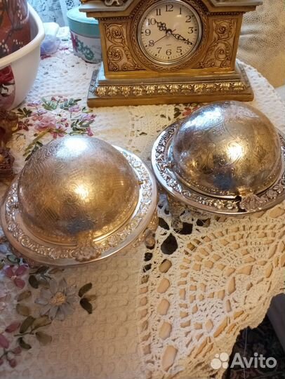 Пепельница мельхиор Винтаж