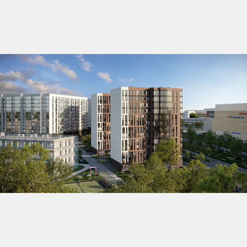3-к. квартира, 97,1 м², 12/13 эт.