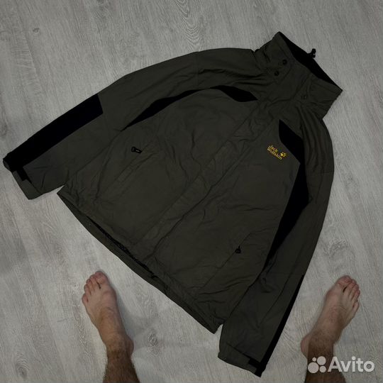 Jack Wolfskin Texapore Waterproof Jacket Green