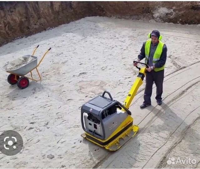 Виброплита с реверсом 260 кг в аренду