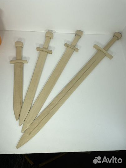Меч Богатырский от 40 до 100 см в ассортименте