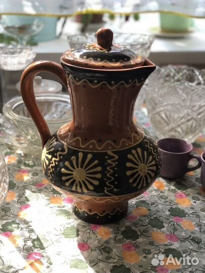 Кувшин из глины времен СССР