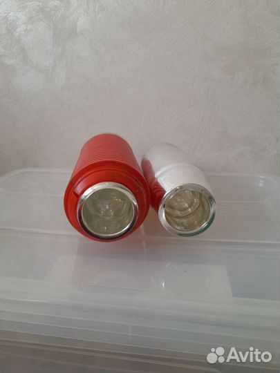 Колба стекло термос, термокружка, банка жестяная
