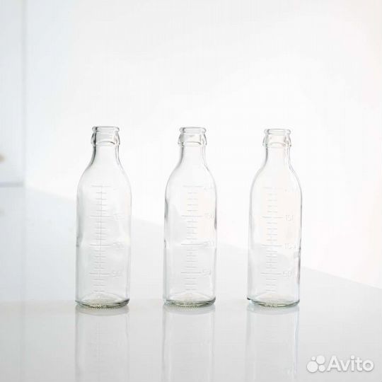 Стеклянные бутылочки для кормления