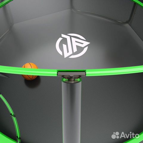 Батут Jump Power 14 ft Pro Inside Basket Green