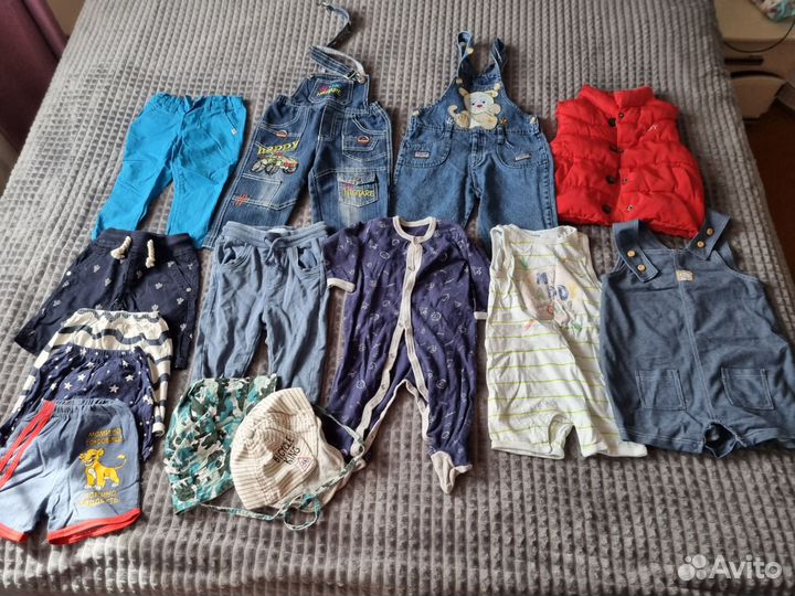 Вещи пакетом на мальчика 80