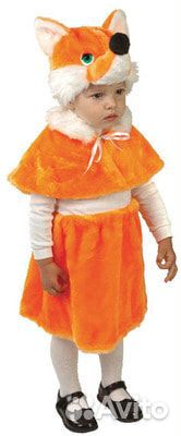 Карнавальный костюм лисы на детский утренник