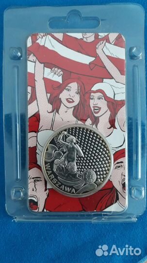 Жетон euro 2012 Warszawa