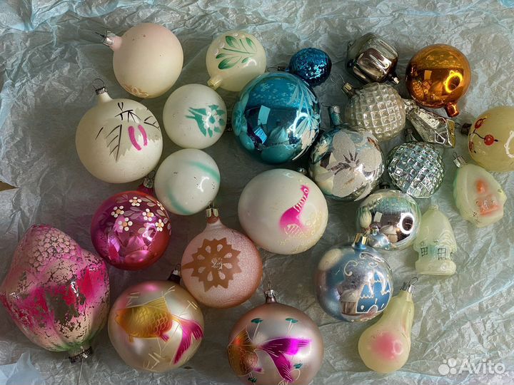 Ёлочные игрушки СССР