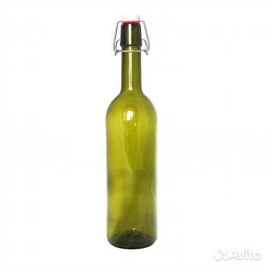 Бутылка винная 0,75 с бугельной крышкой