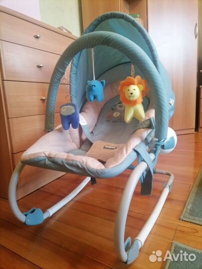 Шезлонг детский babyton