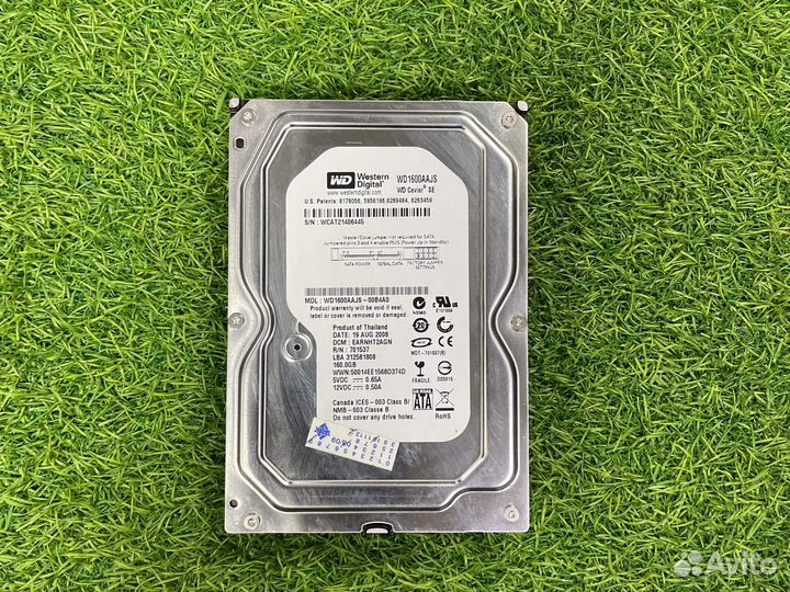 Жесткий диск WD 160Gb