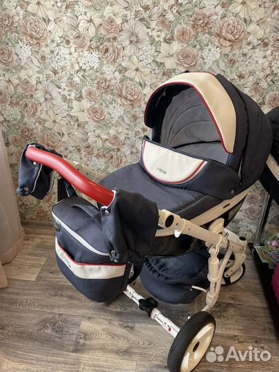 Коляска 2 в 1 Adamex Monte Carbon