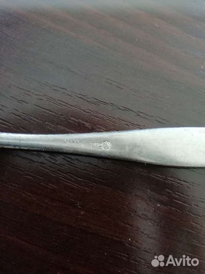 Ложка. Чайная. Набор. 6 шт. Мельхиор. СССР