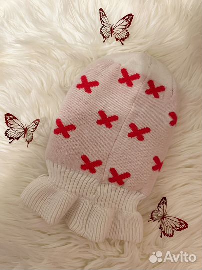 Шапка шлем для девочки