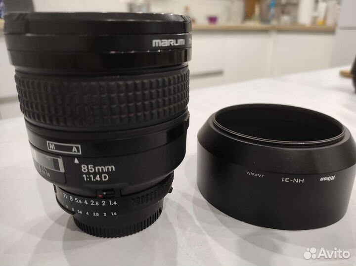 Объектив nikon 85mm 1,4 d