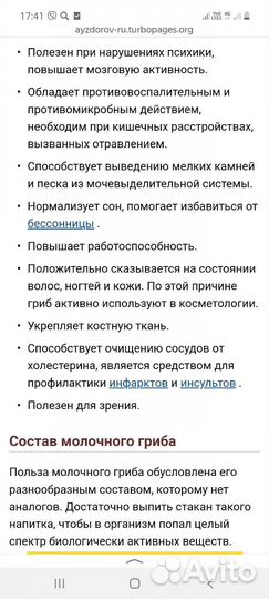 Тибецкий молочный гриб (кефирный)