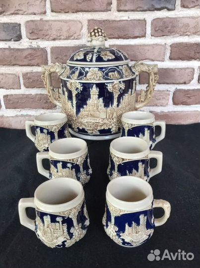 Крюшоница с кружками Бавария