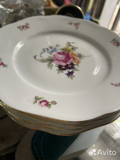 Тарелки от Чешского сервиза 