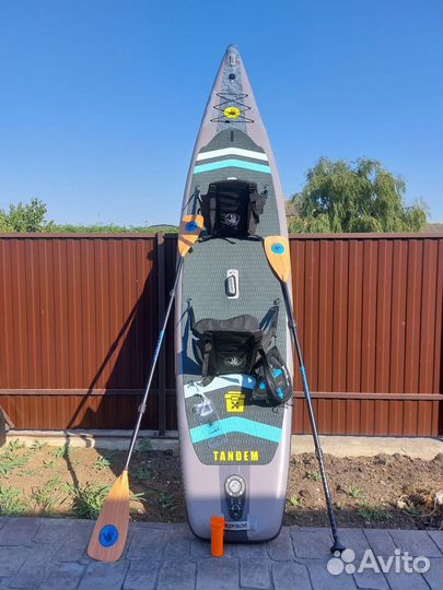 Сап доска Tandem sup board для 2х