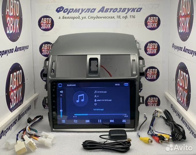 Toyota Corolla 150 магнитола Android навигация USB