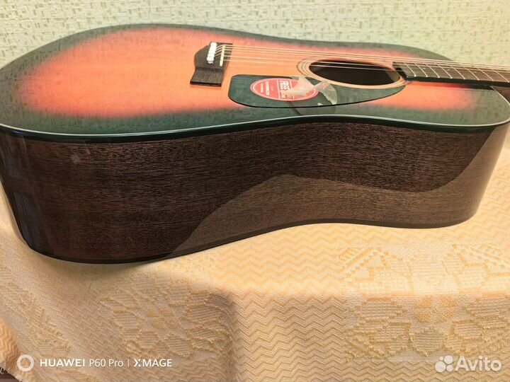 Акустическая гитара fender cd 60 Dread V3 DS/SB