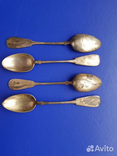 Ложка серебряная старинная