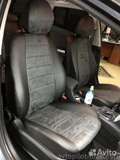 Чехлы на Kia Ceed алькантара (2012-2018)