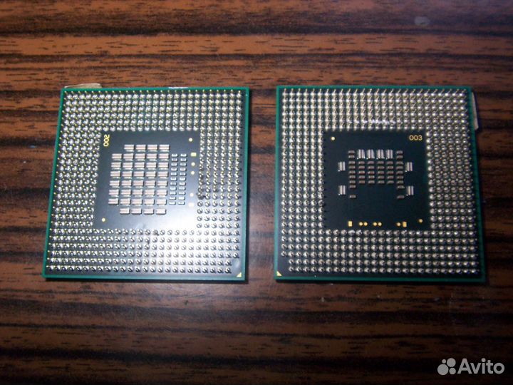 Процессоры ноутбука Intel, AMD, память