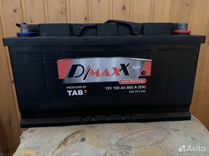 Аккумулятор автомобильный 100 ah