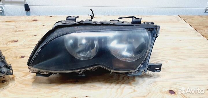 Фара левая BMW E46