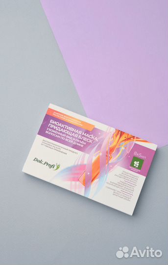 Маска для блеска волос Dok.Profi