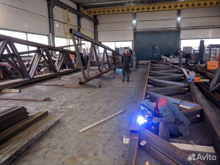 Изготовление металлоконструкций любой сложности